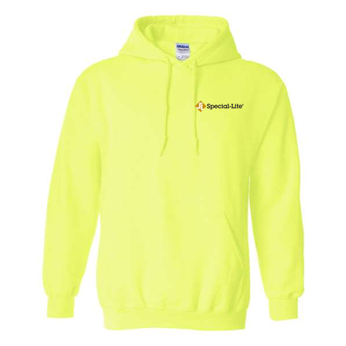 Gildan Heavy Blend Hooded Sweatshirt -- Safety Green