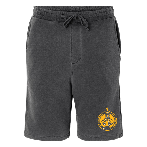 Independent Trading Pigment-Dyed Fleece Shorts -- Pigment Black