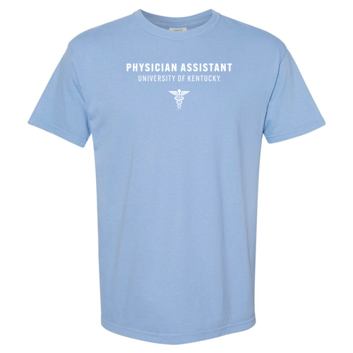 Comfort Colors Ringspun Garment Dyed T Shirt -- Washed Denim