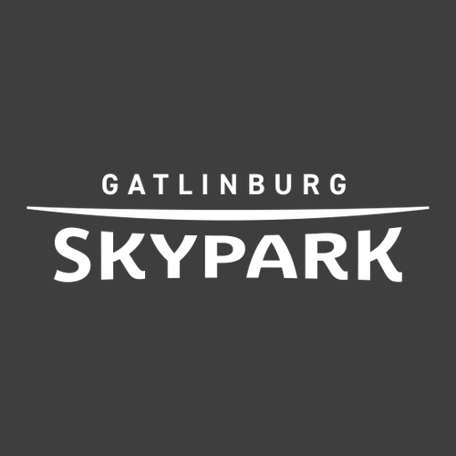 Gatlinburg Skypark Logo 2 White Ink -- Short Sleeve Heavy Metal