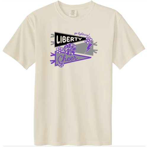 Comfort Colors Unisex Garment-Dyed Heavyweight T-Shirt -- Ivory
