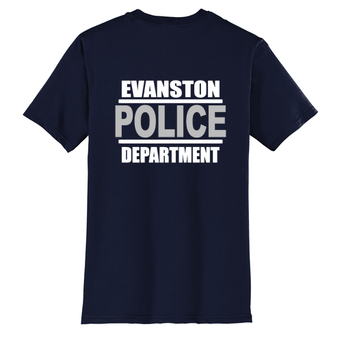 Evanston Police Tee -- New Navy