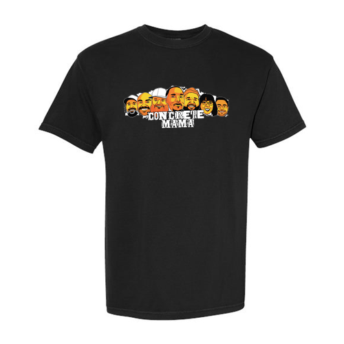 FC Faces Comfort Colors Unisex Garment-Dyed Heavyweight T-Shirt -- Black