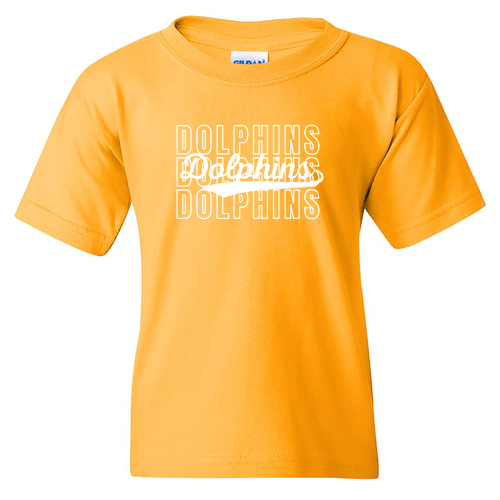 Youth Gold Cotton T-Shirt