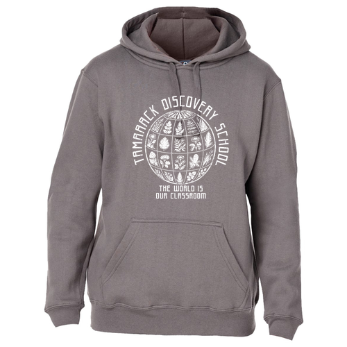 J America Premium Hooded Sweatshirt -- Fossil