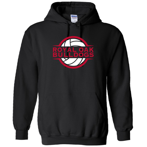 Gildan Heavy Blend Hooded Sweatshirt -- Black