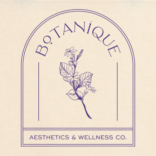 Botanique Floral Bella Canvas Jersey T-Shirt -- Natural
