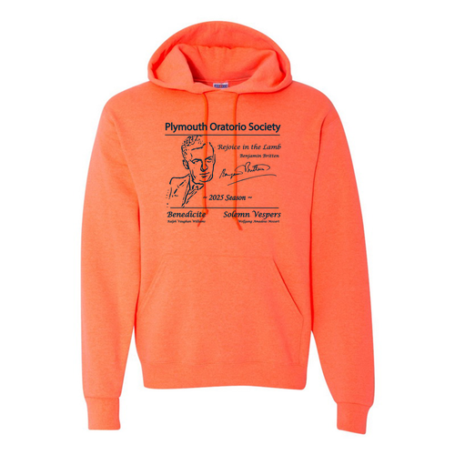 Jerzees 8 oz 50/50 Nublend Adult Hooded Sweatshirt -- Retro Heather Coral
