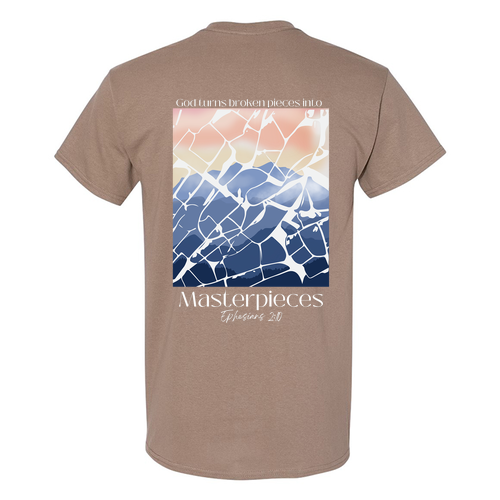 Gildan Heavy Cotton Basic T-Shirt -- Brown Savana