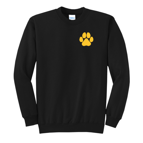 Port and Company Classic Crewneck Sweatshirt -- Jet Black