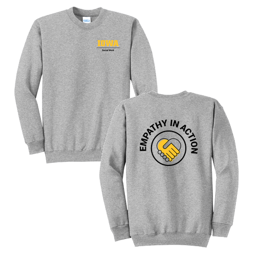 Port and Company Classic Crewneck Sweatshirt -- Athletic Heather