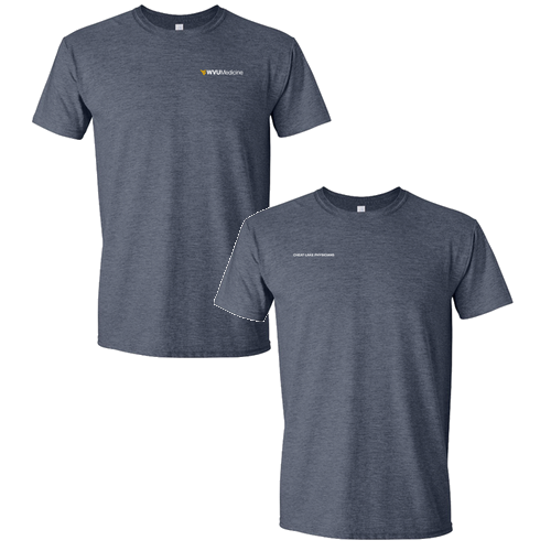 Gildan SoftStyle Fitted T-Shirt -- Heather Navy