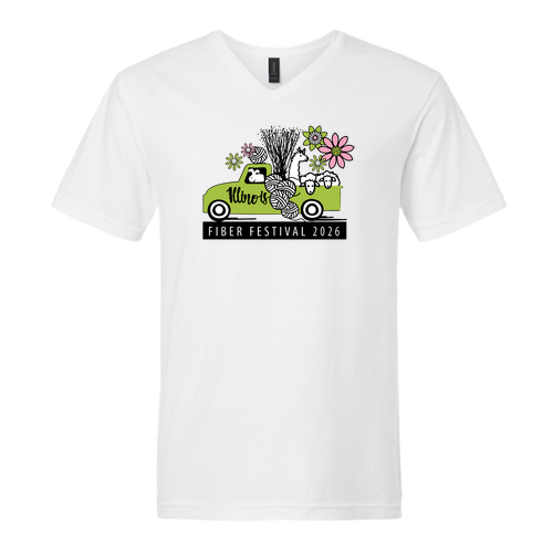 Gildan SoftStyle V Neck T Shirt -- White