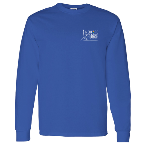 Gildan Heavy Cotton Longsleeve Basic T-Shirt -- Royal