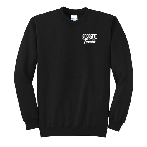 Port and Company Classic Crewneck Sweatshirt -- Jet Black