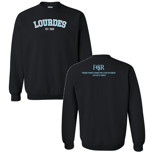 Gildan Heavy Blend Crew Neck Sweatshirt -- Black