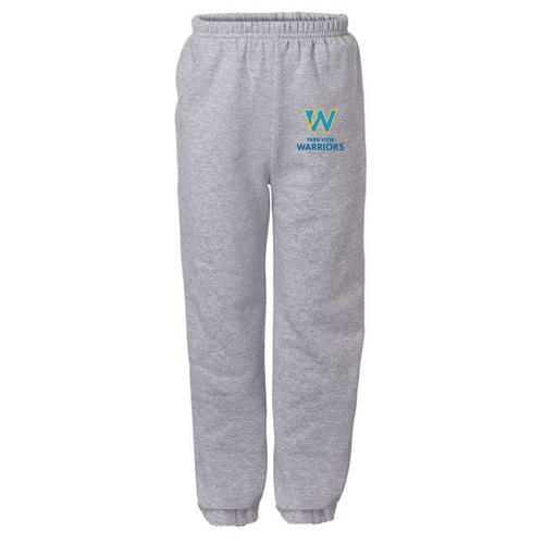 Gildan Elastic Bottom Youth Sweatpants -- Sport Grey