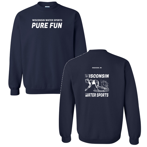 Gildan Heavy Blend Crew Neck Sweatshirt -- Navy