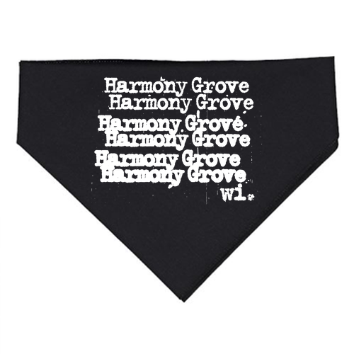 Doggie Skins USA-Made Doggie Bandana -- Black