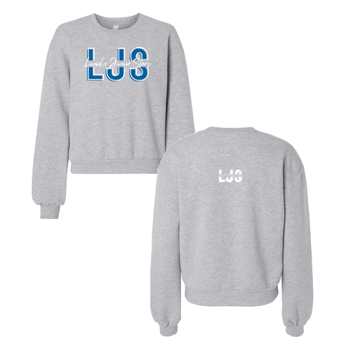 Women's LJS Crewneck Sweatshirt -- Heather Grey