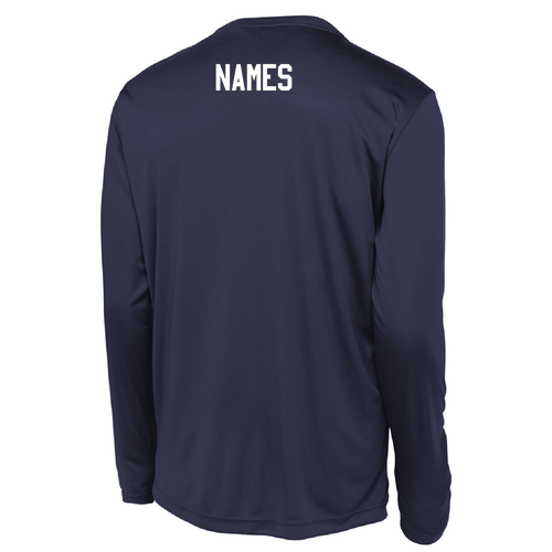 Sport Tek Long Sleeve Competitor -- True Navy