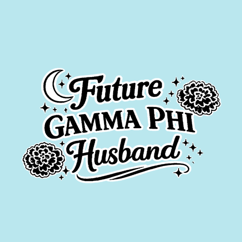 Rabbit Skins Lap Shoulder Future Gamma Phi Husband Onesie Infant -- Chill