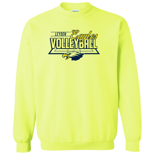 Gildan Heavy Blend Crew Neck Sweatshirt -- Safety Green