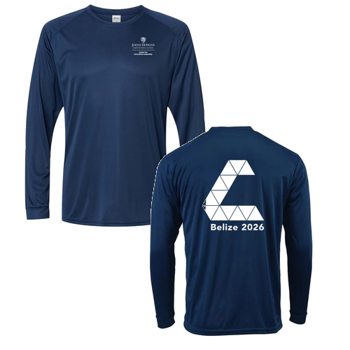 Paragon Long Islander Performance Long Sleeve T-Shirt -- Navy