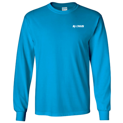 Gildan Ultra Cotton Longsleeve Basic T-Shirt -- Sapphire