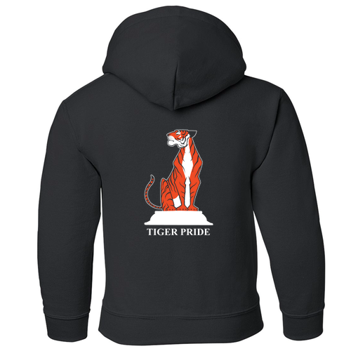 Gildan Heavy Blend Youth Hooded Sweatshirt -- Black