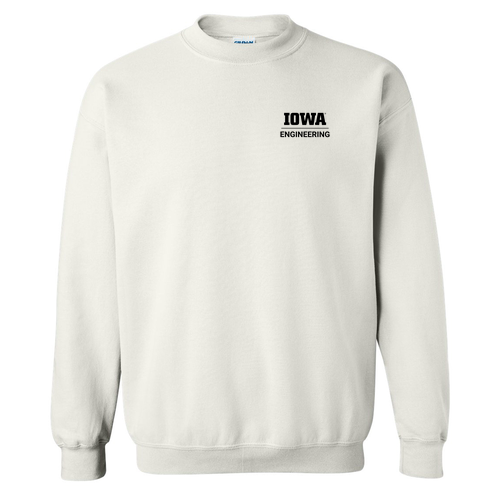 Gildan Heavy Blend Crew Neck Sweatshirt -- White