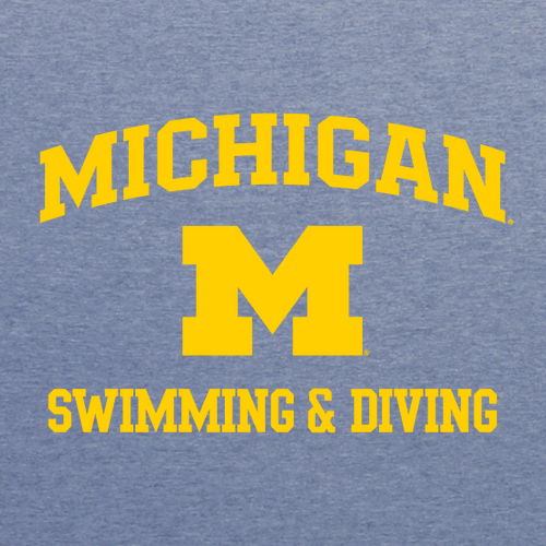 Ladies District Made Ladies Perfect Tri Long Sleeve Hoodie T-Shirt -- Navy Frost