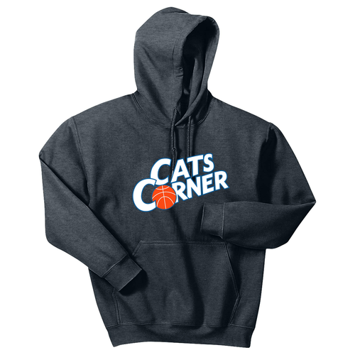 Gildan Heavy Blend Hooded Sweatshirt -- Fan Charcoal Heather