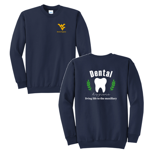 Port and Company Classic Crewneck Sweatshirt -- Navy
