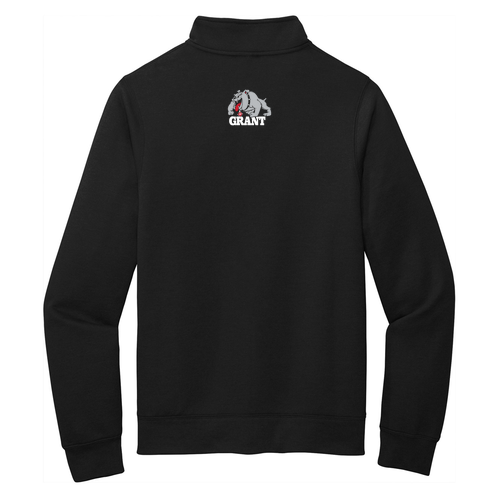Black Full-Zip Sweatshirt