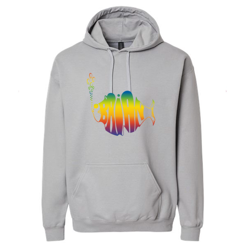 Gildan Adult Softstyle Fleece Pullover Hooded Sweatshirt -- Cement