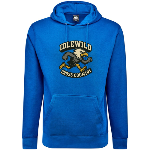 J America Unisex BTB Fleece Hooded Sweatshirt -- Royal