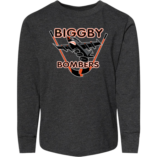 Toddler Jersey Long Sleeve Tee -- Black