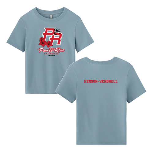 Women's Heavyweight Tee -- Vintage Denim HENSON-VENDRELL