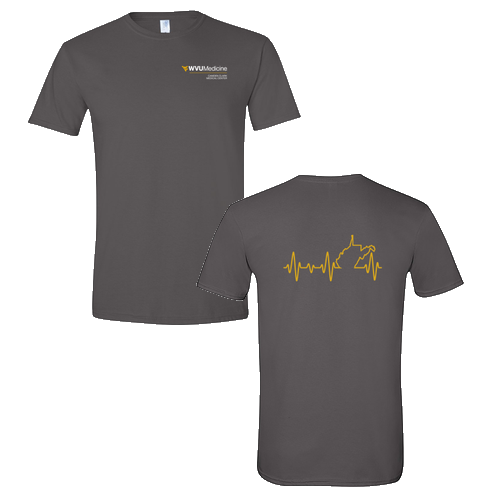 Screen Printed Gildan SoftStyle T-Shirt -- Charcoal
