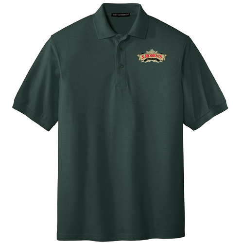 Port Authority Silk Touch Sport Shirt -- Dark Green