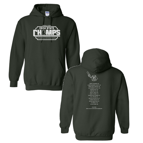 Gildan Heavy Blend Hooded Sweatshirt -- Forest Green