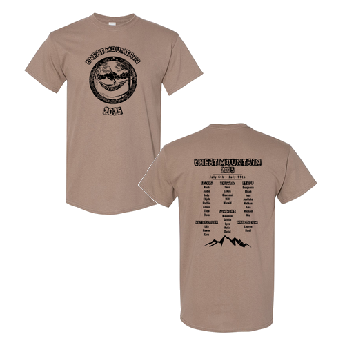 Gildan Heavy Cotton Basic T-Shirt -- Brown Savana