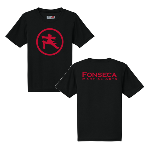 A4 Youth Cooling Performance Short Sleeve Tee -- Black