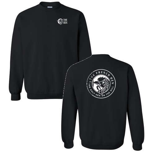 Gildan Heavy Blend Crew Neck Sweatshirt -- Black