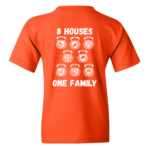 Youth Optimism House Gildan Heavy Cotton Basic T-Shirt -- Orange