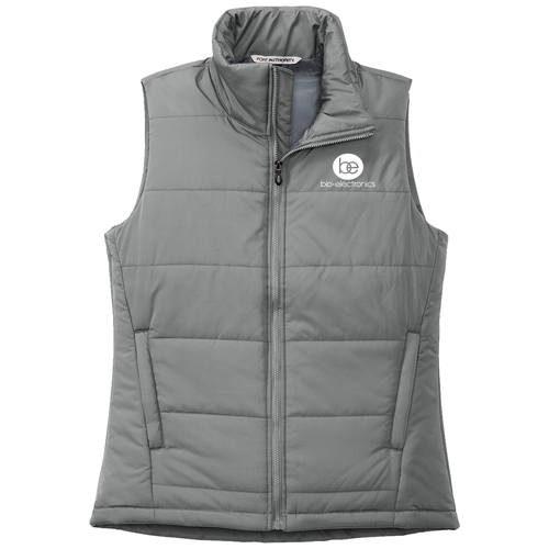 Port Authority Ladies Puffer Vest -- Shadow Grey