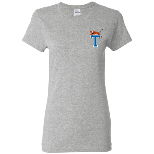 Gildan Heavy Cotton Missy Fit Tee -- Sport Grey