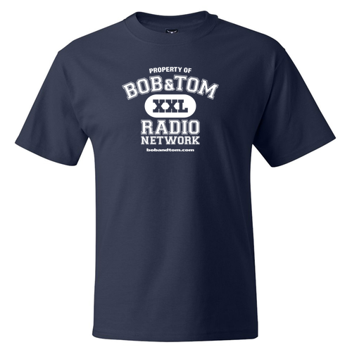 Hanes Beefy-T Basic T-Shirt -- Navy