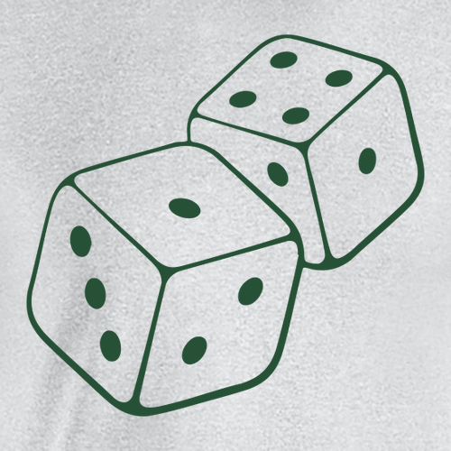 Dice Soccer Ladies T-Shirt -- Sport Grey